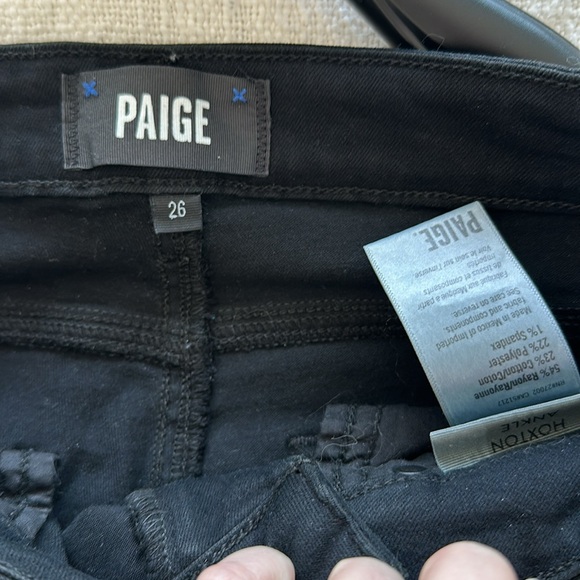 PAIGE Hoxton Ankle black jean - Picture 9 of 9